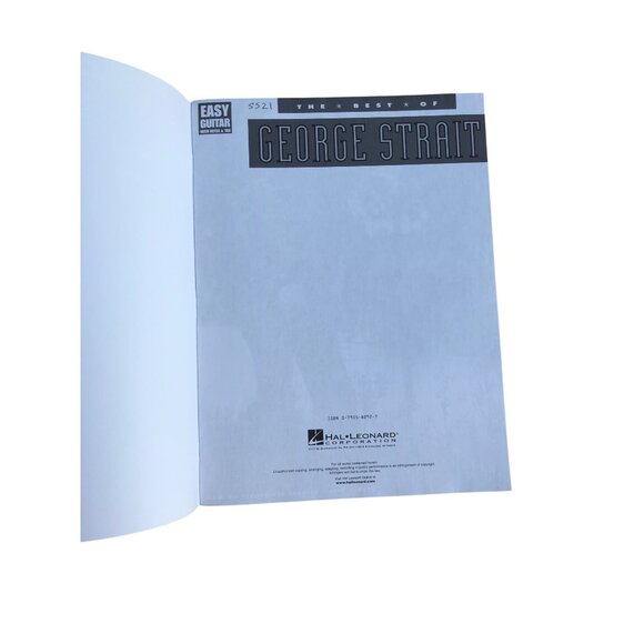 The Best Of George Strait Easy Guitar Sheet Music Songbook Hal Leonard - Picture 3 of 6